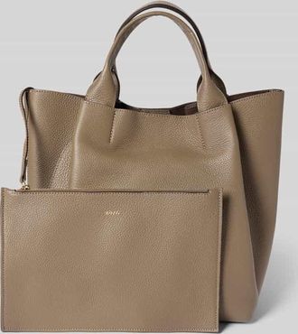 Abro Abro Shopper mit Strukturmuster Modell Media in Schlamm, Größe 1