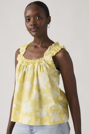 Levi's Camicetta in cotone Meg - Donna - XS - Giallo / Regina Floral