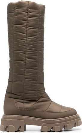 Giaborghini Gia 19 padded boots - women - Leather - 37 - Brown