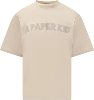 A Paper Kid T-Shirts - Heren - T-shirts - Beige - XL - Tops