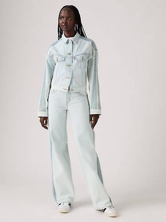 Levi's Superlow Loose Stripe Jeans - Womens - 23X30 - Blue