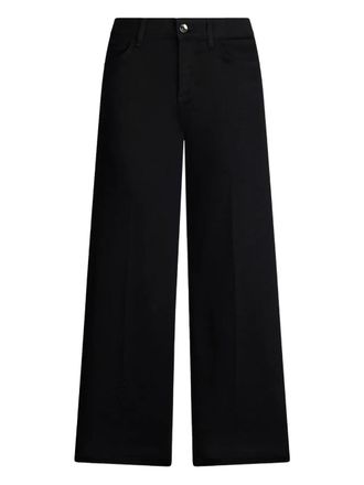 Liu Jo cropped flared jeans - Black