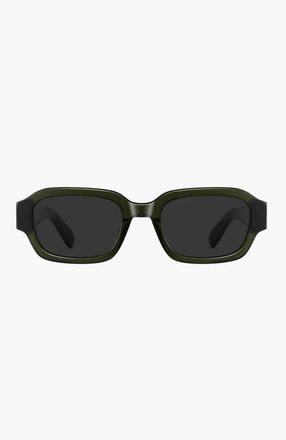 Lascana Womens Small Rectangular Sunglasses in Dark Green at Nordstrom