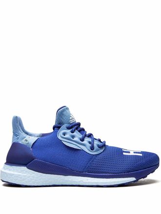 adidas x Pharrell Williams Solar Hu Glide Blue sneakers - unisex - Rubber/Fabric/Fabric - 11.5