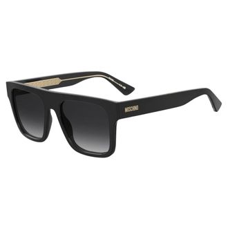 Moschino Mos201/S 807(9O) Sunglasses - male - Moschino - Sunglasses - Black - 55 MM - Accessories