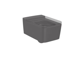 Roca Taza De Inodoro Suspendido Sin Tapa Rimless Square Inspira - Roca Color: Onix