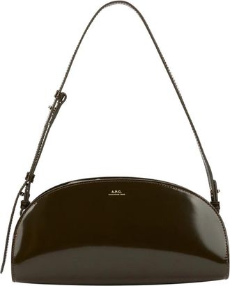 A.P.C. Le B-Side Bag - Dames - Schoudertassen - Bruin - ONE Size - Katoen - Tassen