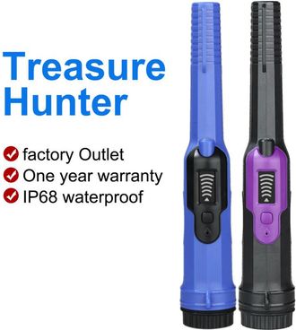 OEM Detector De Metales, Detector Impermeable Ip68, Herramienta Para La B&uacute;squeda De Tesoros Al Aire Libre, Escaneo Lateral De 360&deg;, Modo De Triple Alarma,