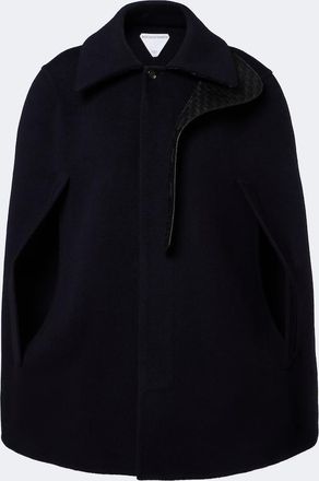 Bottega Veneta Intrecciato wool and cashmere cape