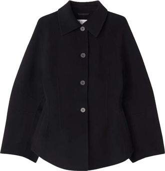 R&oacute;he button jacket - Black
