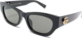 Gucci Sunglasses, female, Black, Size: 53 MM Square Sunglasses