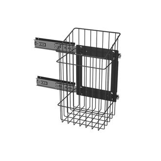 Bernacchini wasmand 26x26x46cm - uittrekbaar tbv hoge kast Antraciet