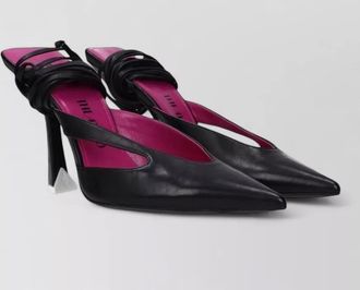 The Attico leather sandals