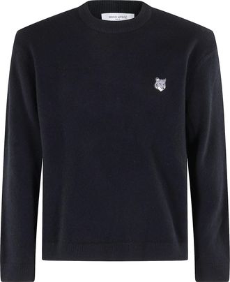 Maison Kitsuné Fox Head Lambswool Comfort Jumper