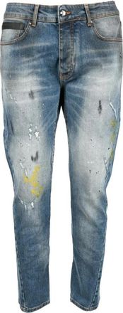 Costume National Slim-fit Jeans - Heren - Slim Fit Jeans - Blauw - W36 - Katoen - Jeans