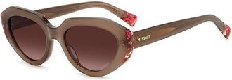 Missoni MIS 0131/S 10A/3X Womens Sunglasses Brown Size 53