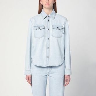 Bottega Veneta Camicia azzurra in denim Extra Bleach