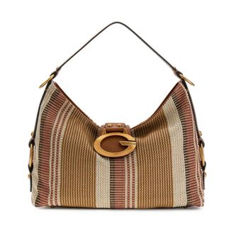Guess Shoulder Bags, female, Multicolor, Size: ONE SIZE Camden Shoulder Bag
