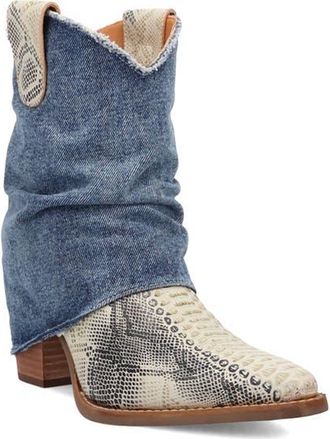 Dingo Denim Dream Western Boot in Blue at Nordstrom, Size 8.5