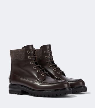 Churchs Padstow leather lace-up boots