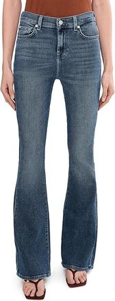 7 For All Mankind HW Ali Womens Jeans Flux : 27 34, Cotton/Denim/Elastane