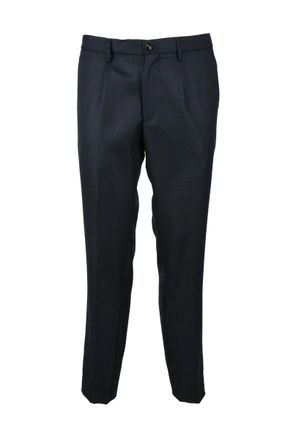 Michael Coal Classic Tailored Blue Trousers