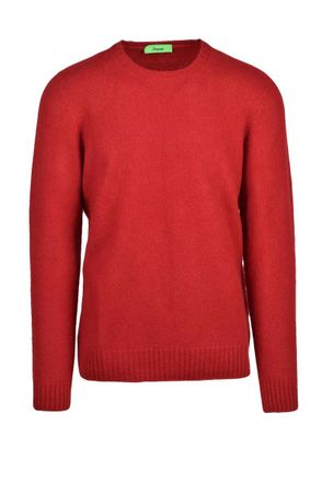Drumohr Crew Neck Sweater - Red
