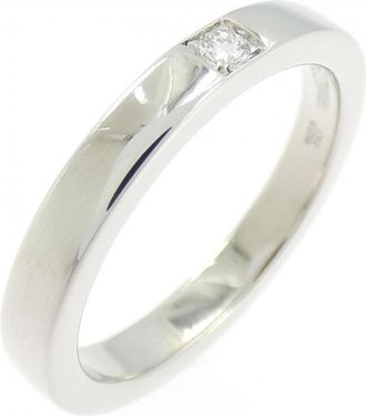 Bulgari Platinum Platinum 950 Band Ring (Pre-Owned)