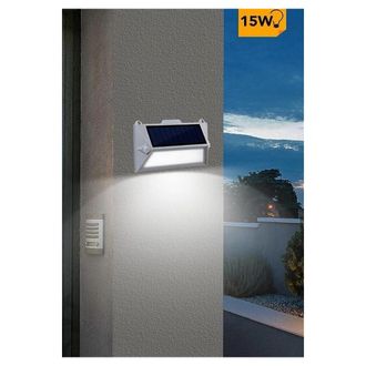 Trade Shop Trade Shop Traesio - Trade Shop - Led Applique Con Show Pannel Sensore Moviment Crepuscolare Yh0408-pir