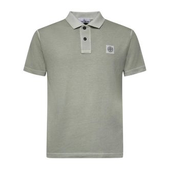 Stone Island Polo Shirts - Heren - Polos - Groen - 2XL - Tops