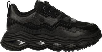 Iro Wave Sneakers - Dames - Sneakers - Zwart - 41 EU - Leer - Schoenen