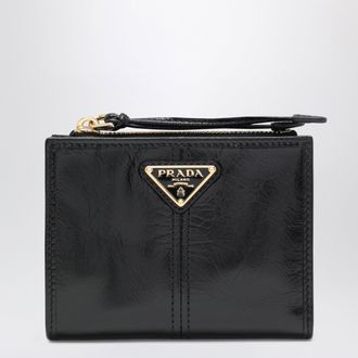 Prada Black leather small wallet