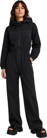Timberland Dames Veneda Huppelbroek met Kap en Lange Mouwen (Zwart)