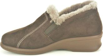 Rohde Bruin Daim Gesl. +Wol - Dames - Sleehakken - Bruin - 35 1/2 EU - Wol - Schoenen