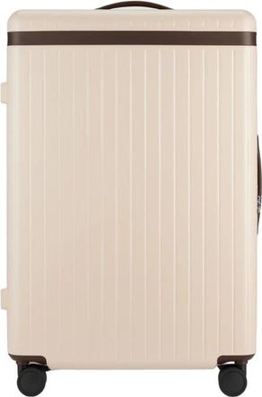 Carl Friedrik The Large Check-in Suitcase in Sand /Chocolate at Nordstrom