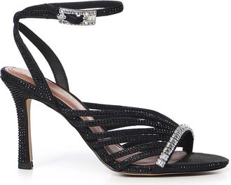 Kurt Geiger High Heel Sandalen - Dames - Sandalen met hakken - Zwart - 41 EU - Schoenen