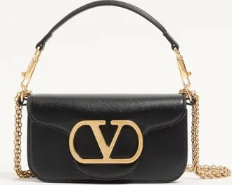 Valentino Garavani Borsa Piccola A Spalla Valentino Garavani Loc&ograve; In Vitello Donna NERO UNI