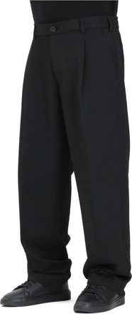 Selected Wide Broeken - Heren - Wijde Broeken - Zwart - XL - Broeken