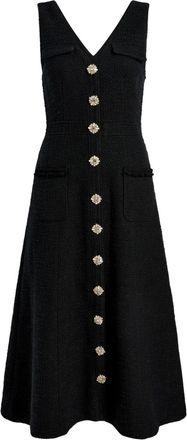 Cinq à Sept Abito con decorazione - Nero