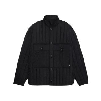 Rains Banja Liner Pocket Jacket - Dames - Zomerjassen - Zwart - S - Jassen