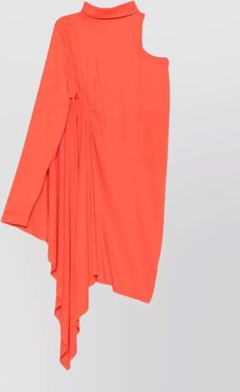 Balenciaga silk mini dress