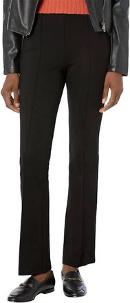 Elliott Lauren Ponte Front Tuck Pull On Pants In Black