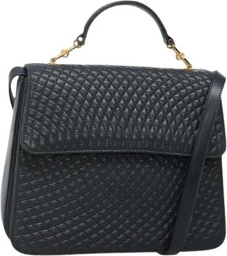 Bally Pre-owned Handbags, female, Blue, Size: ONE SIZE Pre-owned Handbag
