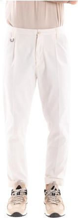 Paolo Pecora Pantalone Japan - Heren - Slim Fit Broeken - Beige - XL - Katoen - Broeken