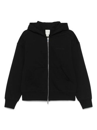 Calvin Klein Hoodie mit Kapuze und Rei&szlig;verschluss