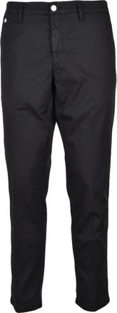 Replay Stretch Katoen Twill Chinos - Heren - Chinos - Zwart - W33 - Katoen - Broeken