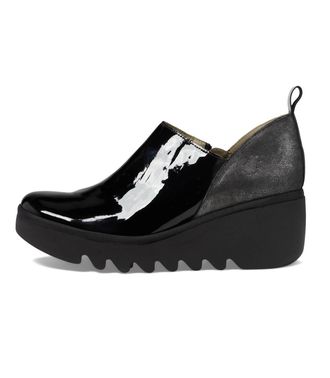FLY London Womens Beli Zip Up Ankle Boots In Black Silver