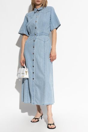 Gestuz Denim Dress Gzsauda, Womens, Blue
