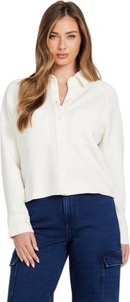 Guess Eco Dove Button-Up Jacket