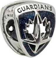 Pandora Marvel Guardians Of The Galaxy Rocket Raccoon & Groot Emblem Bedel - Dames - Armbanden - Blauw - ONE Size - Accessoires